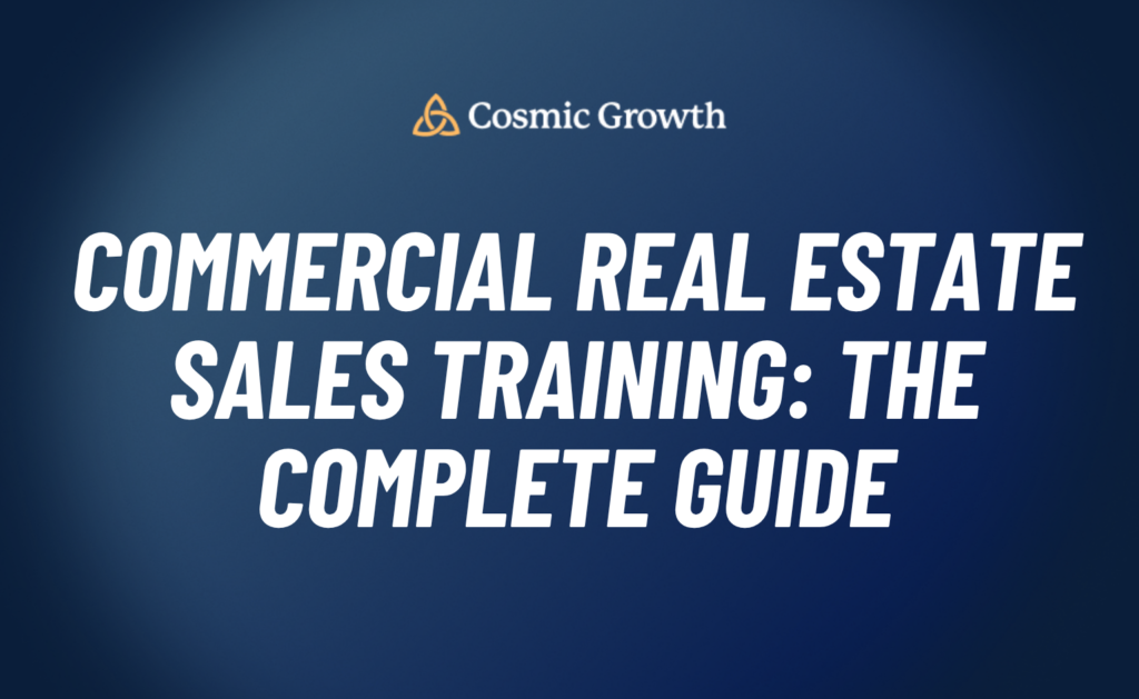 Commercial Real Estate Sales Training